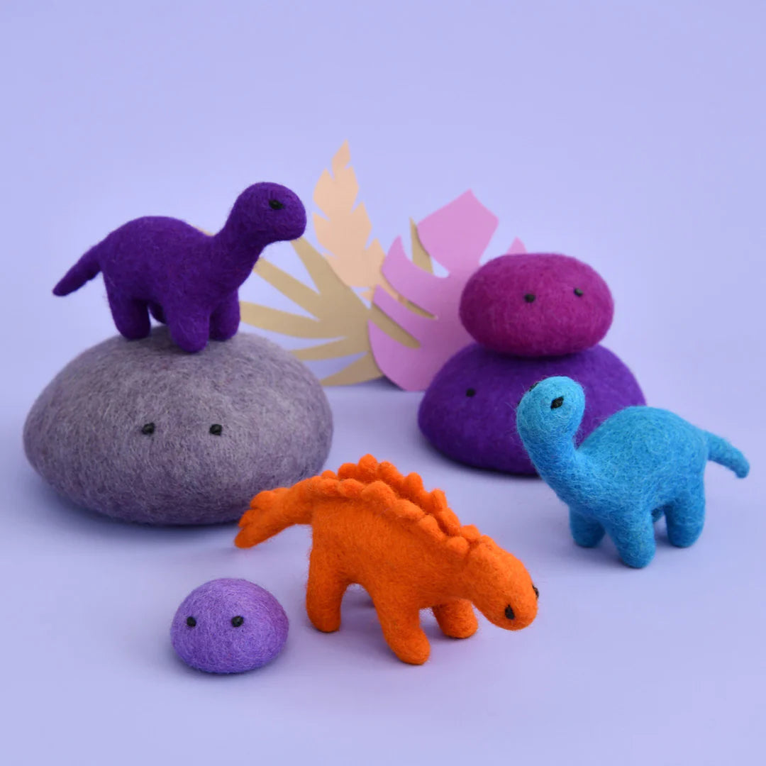 Dashdu Mini Felt Stegosaurus
