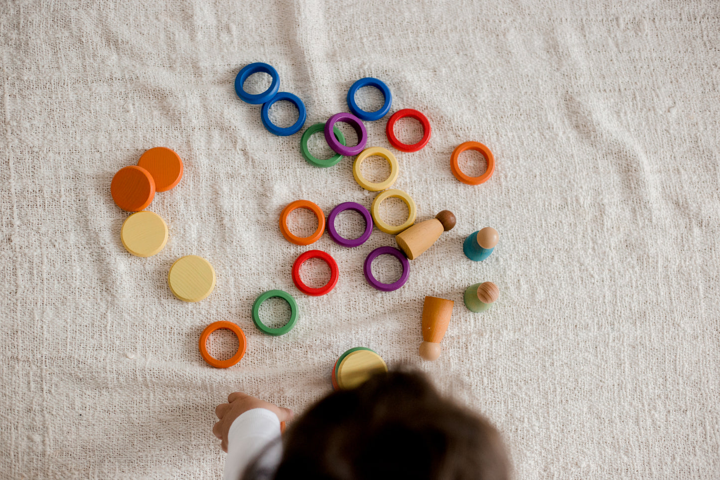 Totli Rainbow Rings