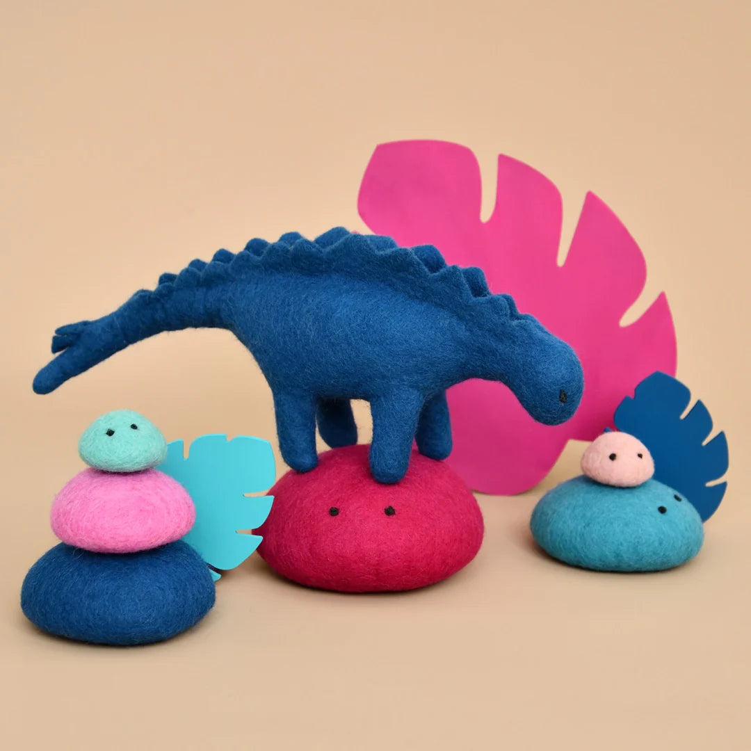Dashdu Mini Felt Stegosaurus