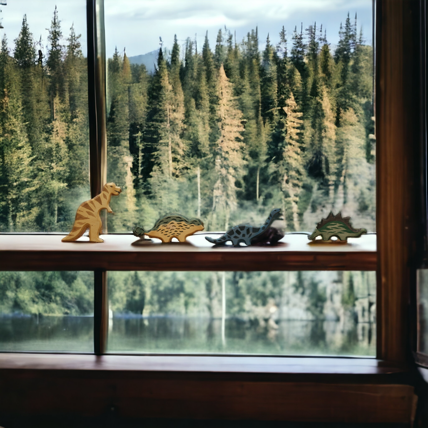 Wooden Tyrannosaurus