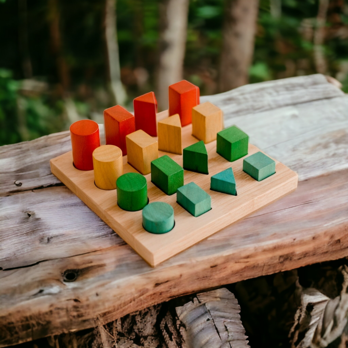 Qtoys Shape and Size Sorting Board