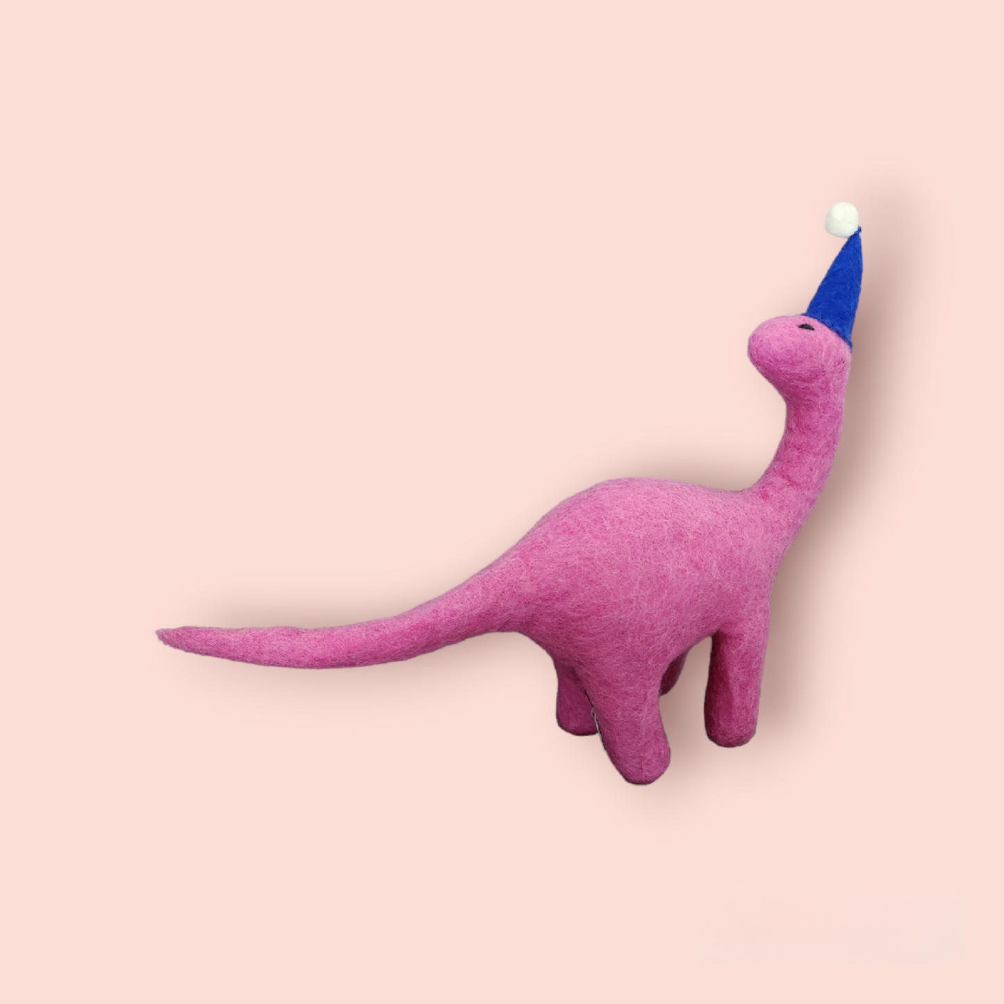 Dashdu Large Felt Dinosaur in hat