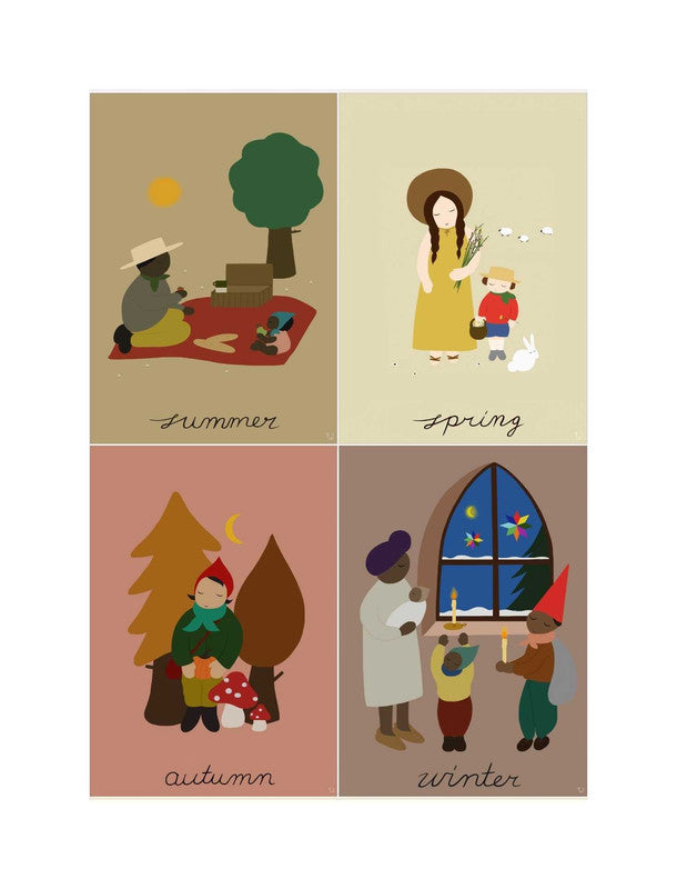 Wolfnoodle Autumn Print