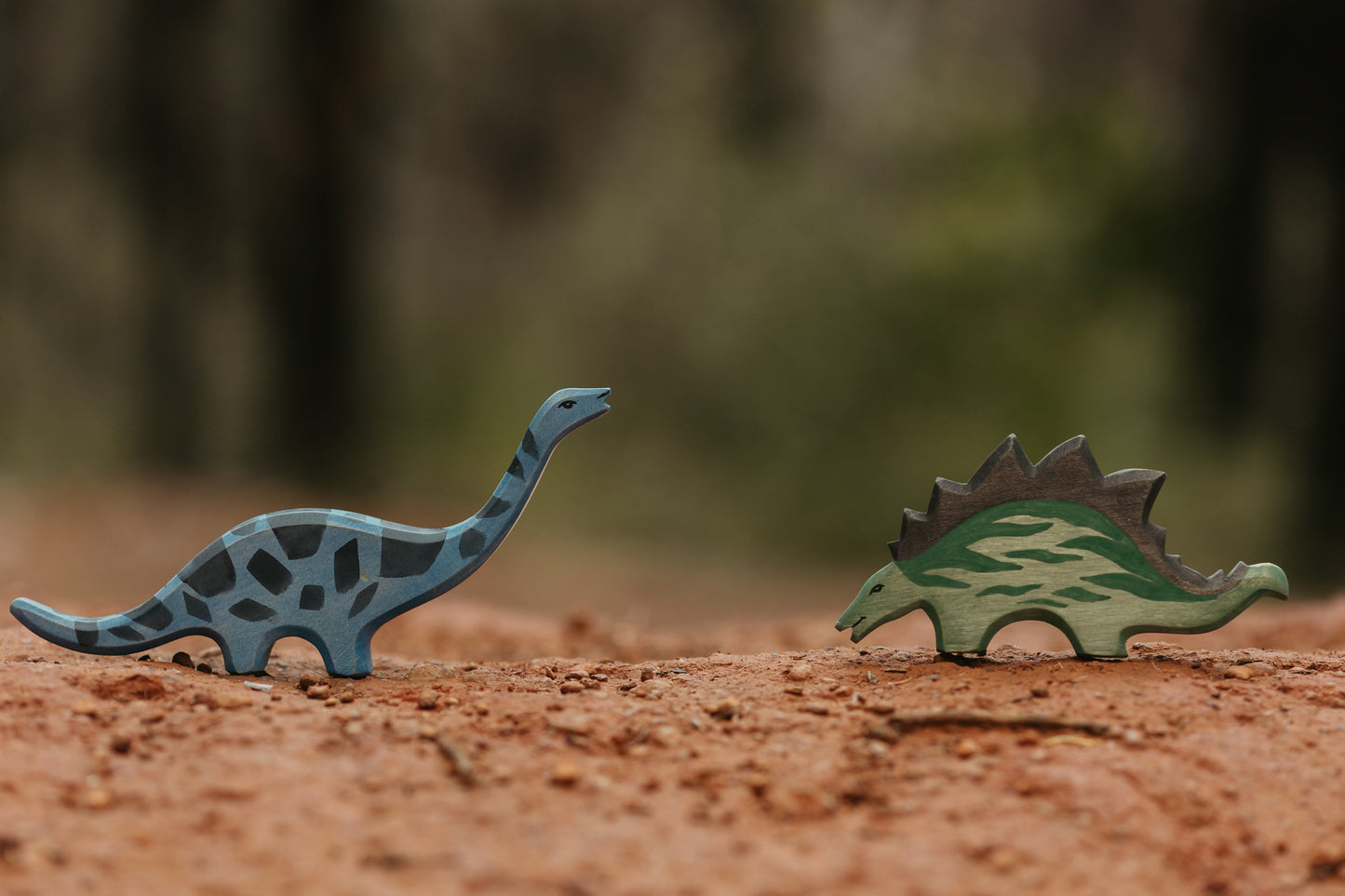 Wooden Stegosaurus