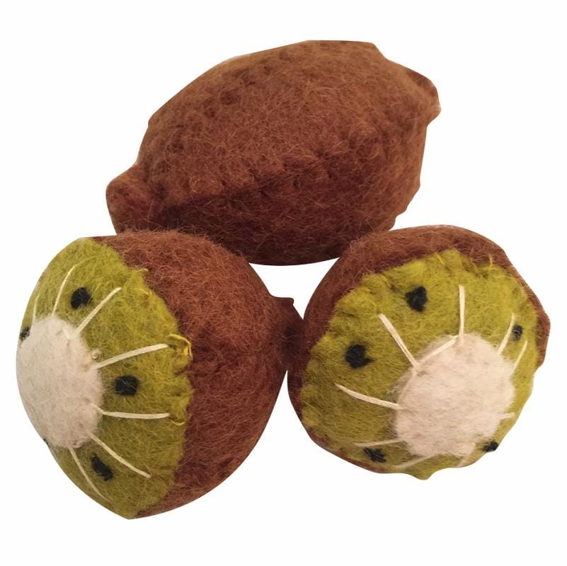 Papoose Kiwi Set Felt Vegetable