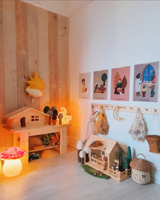 Wolfnoodle Winter Print