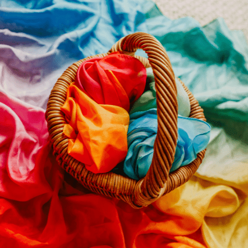 Rainbow Play Silk