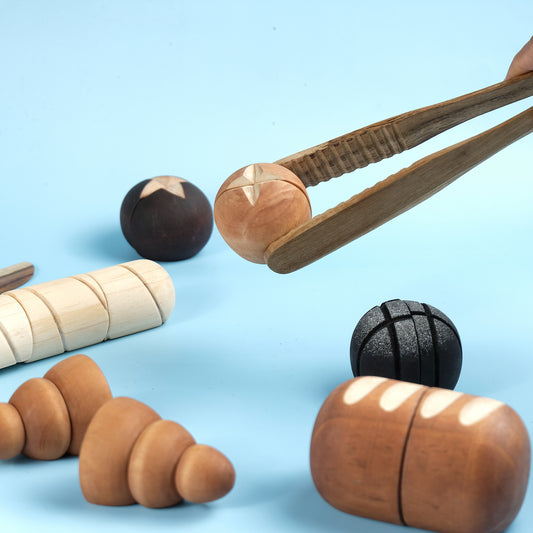 Wooden tong (to accompany Bread set)