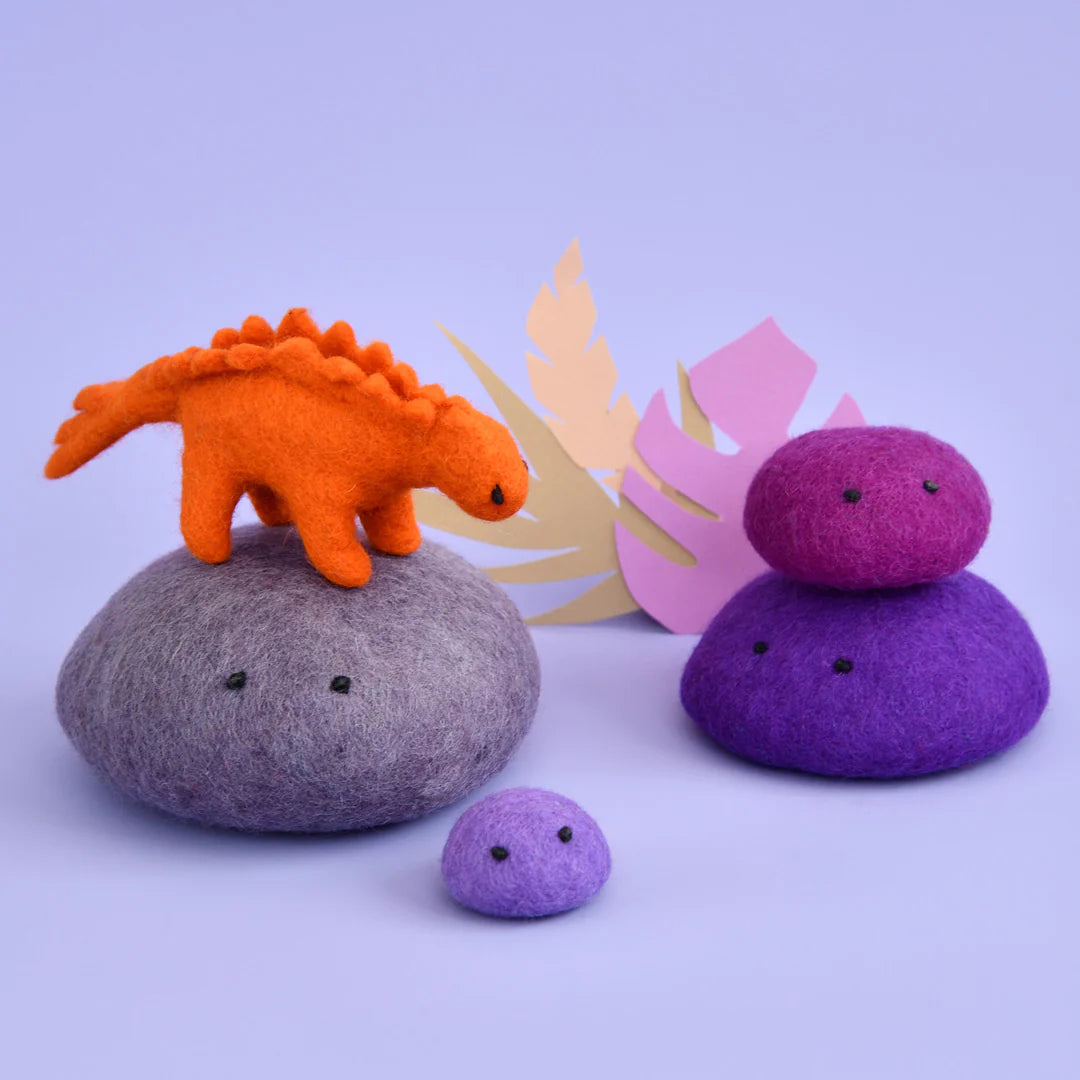 Dashdu Mini Felt Stegosaurus