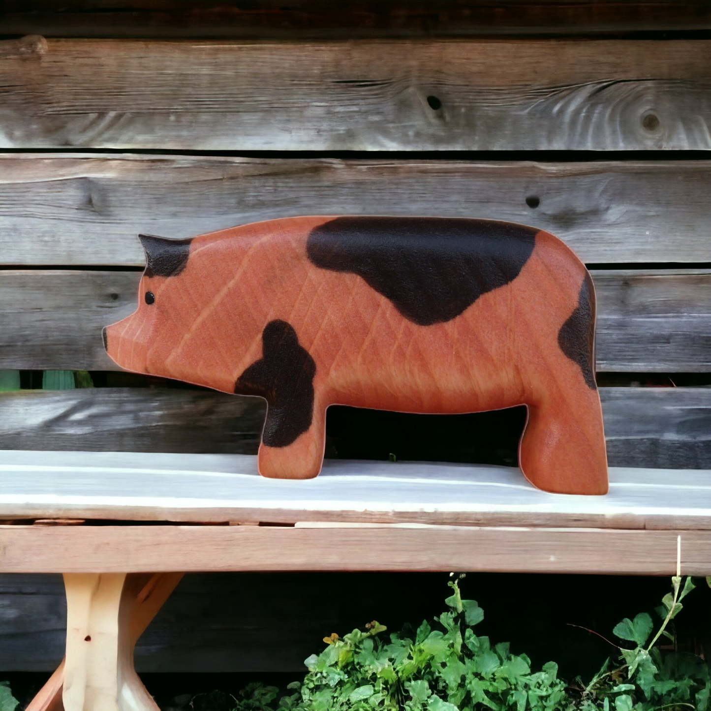 Wooden Pig