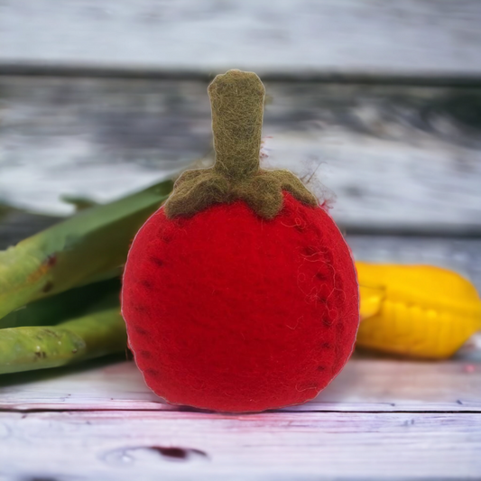 Papoose Tomato Felt Vegetable