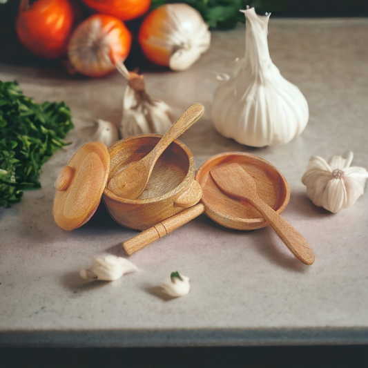 Qtoys Mahogany Pot and Pan Set