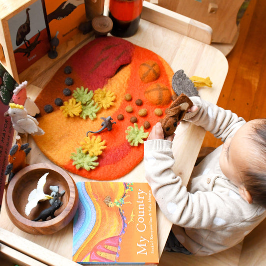 Australian Outback Desert Play Mat Playscape