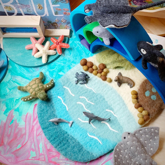 Sea and Rockpool Play Mat Playscape