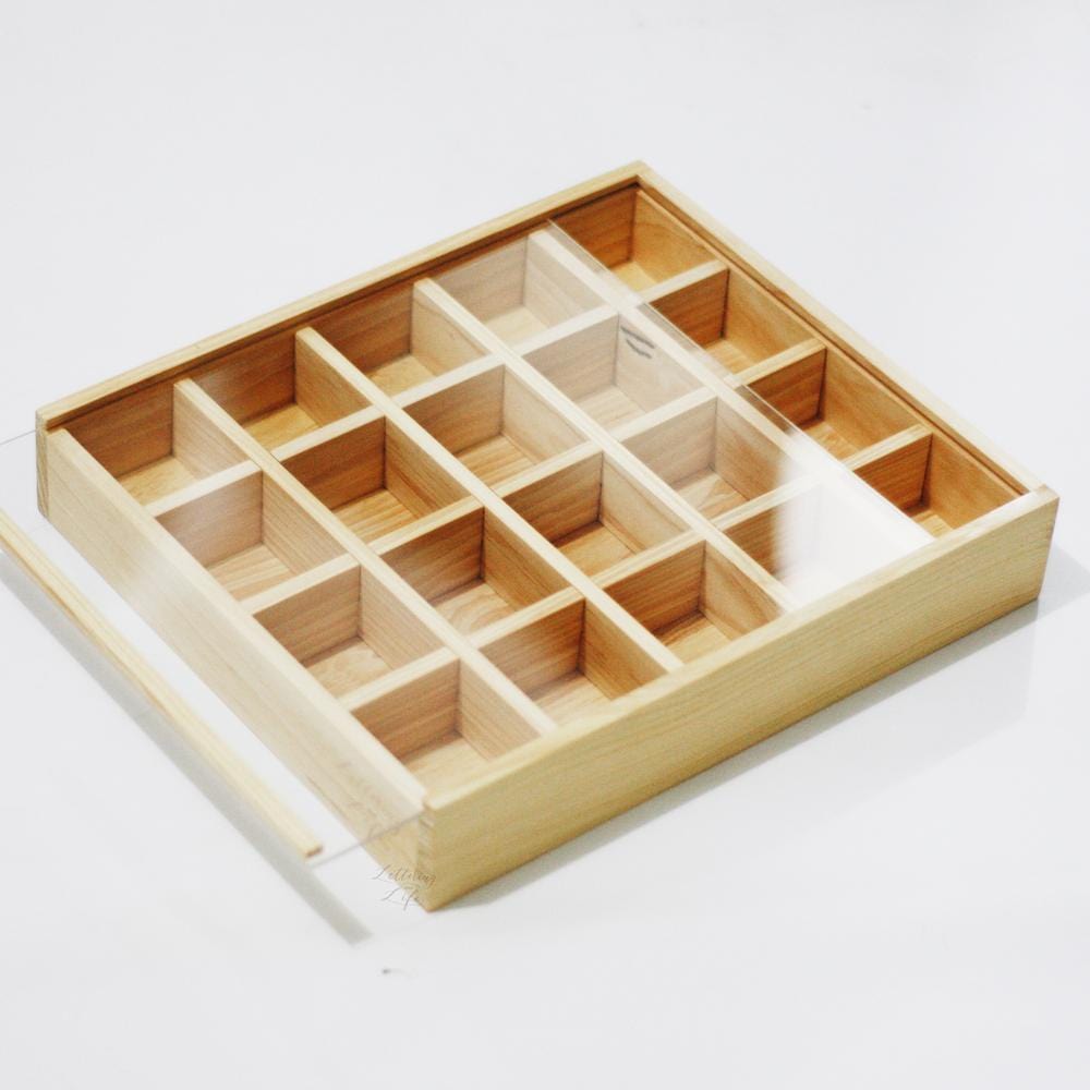 Loose Part Storage Tray with Lid