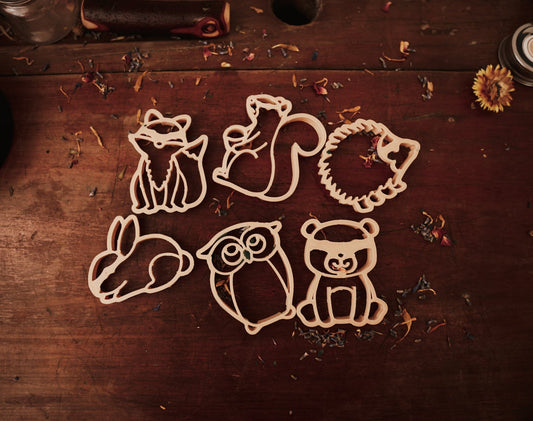 Mini Woodland Animal Eco Cutter Set