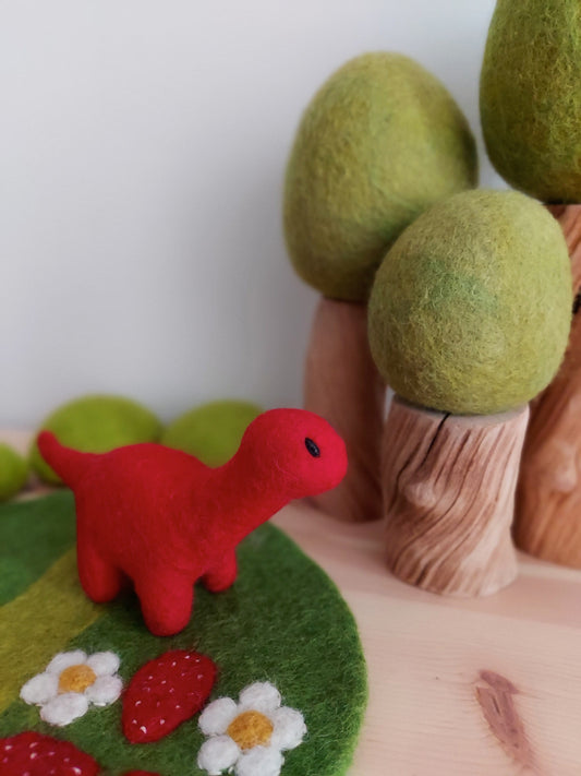 Dashdu Mini Felt Brontosaurus