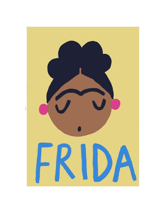 Wolfnoodle Frida Love Print